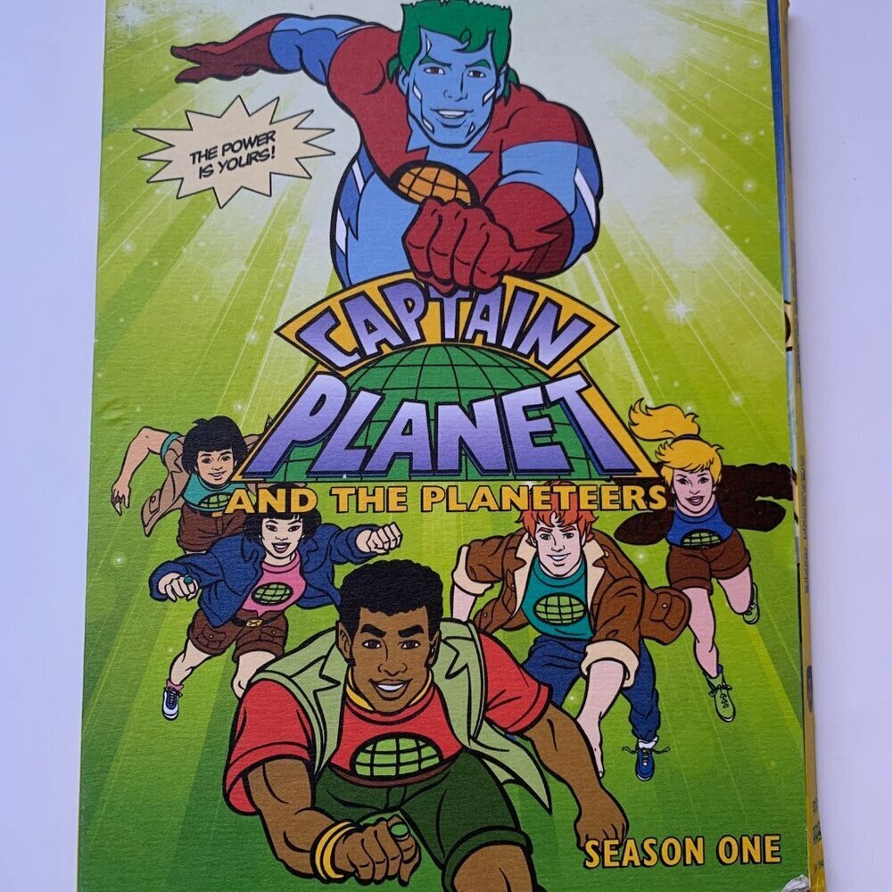 🌍 Captain Planet and the Planeteers: Season One (DVD, 2011, 4-Disc Set, Shout!